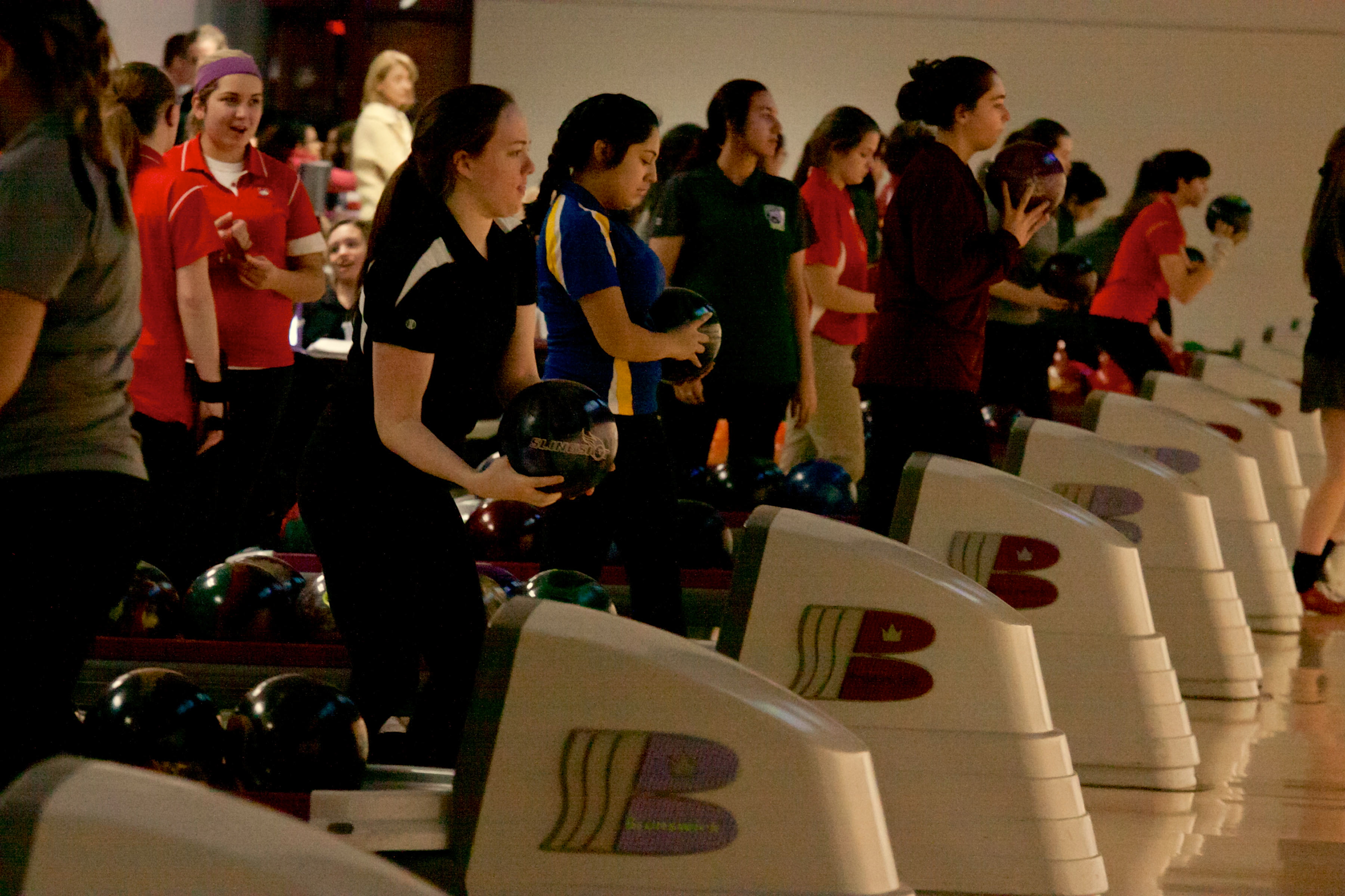 Girls Varsity Bowling 2016